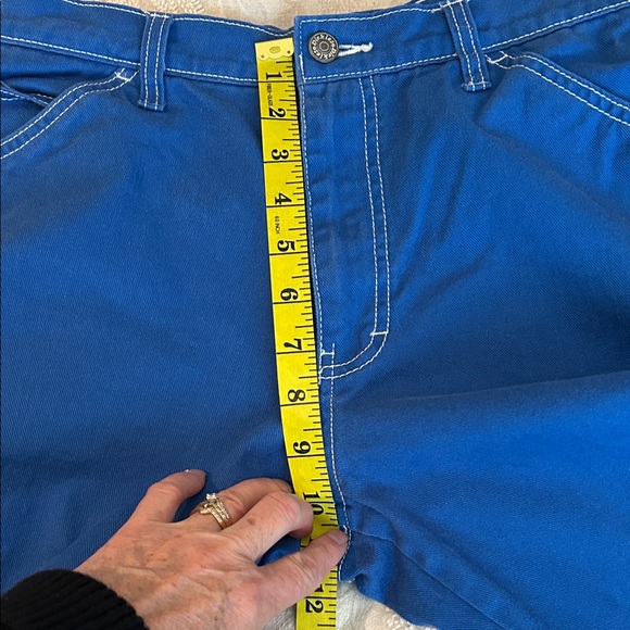 Dickies Carpenter Pants in Royal Blue with white stitching Size 27 - Picture 11 of 12